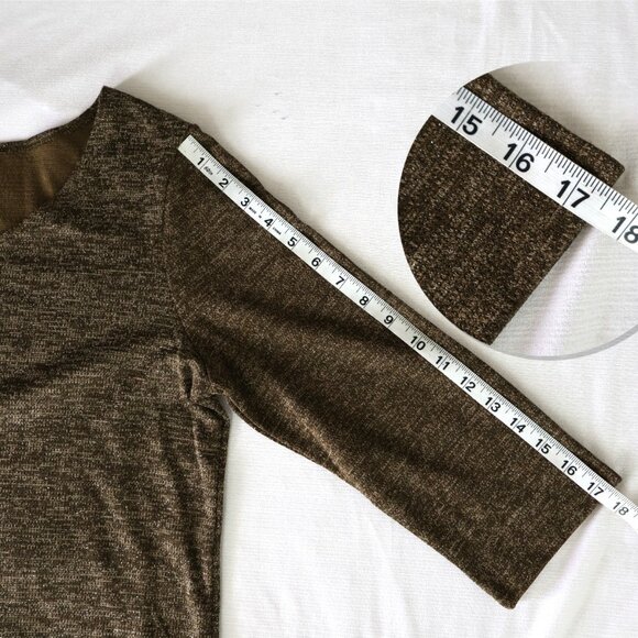 🍁Canaidian Made - Lightwieght Pullover Sweater -  NWT -  Size Large - Khaki🍁 - Picture 7 of 8